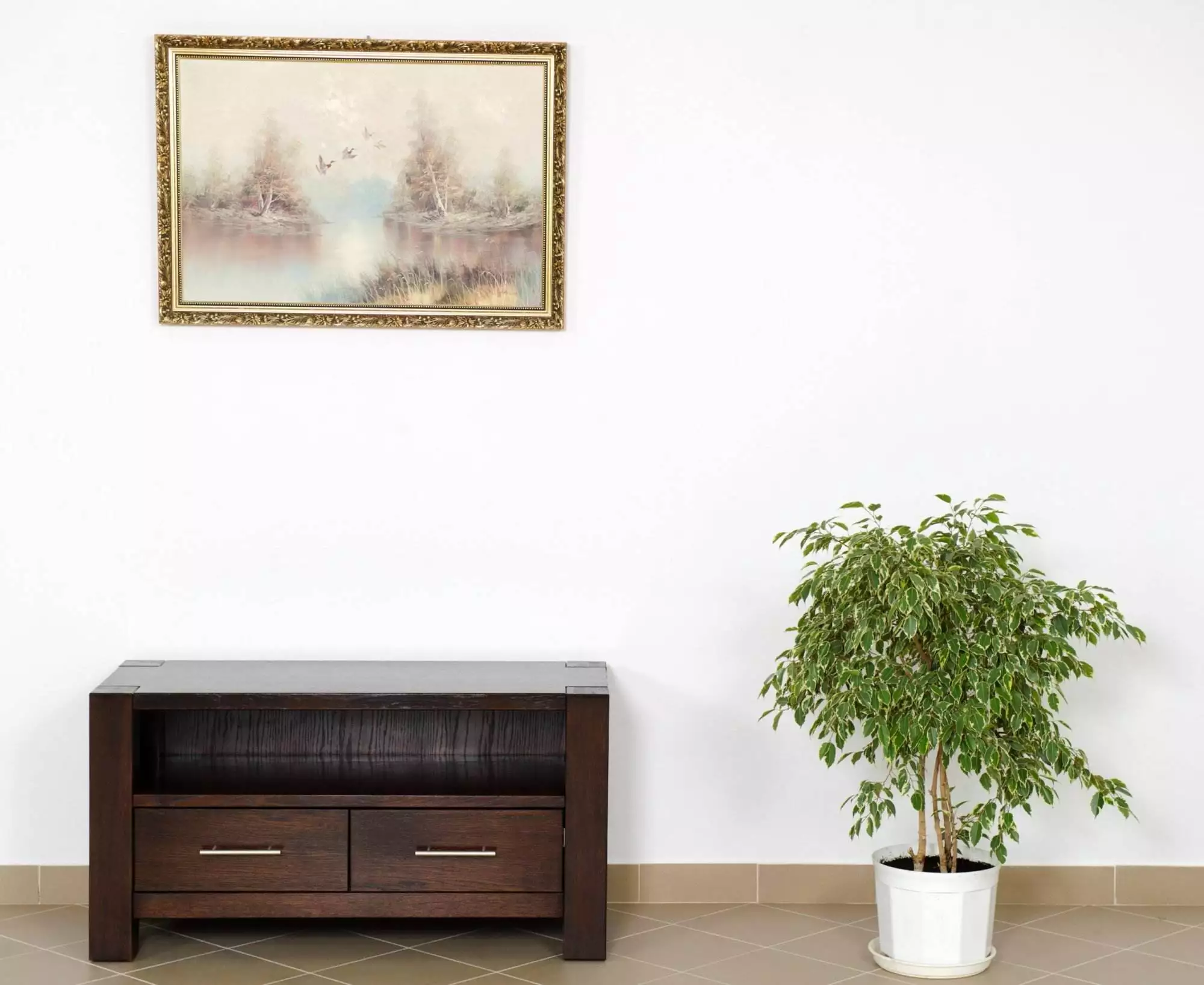 TV Stand, 2 Drawers - Image 2