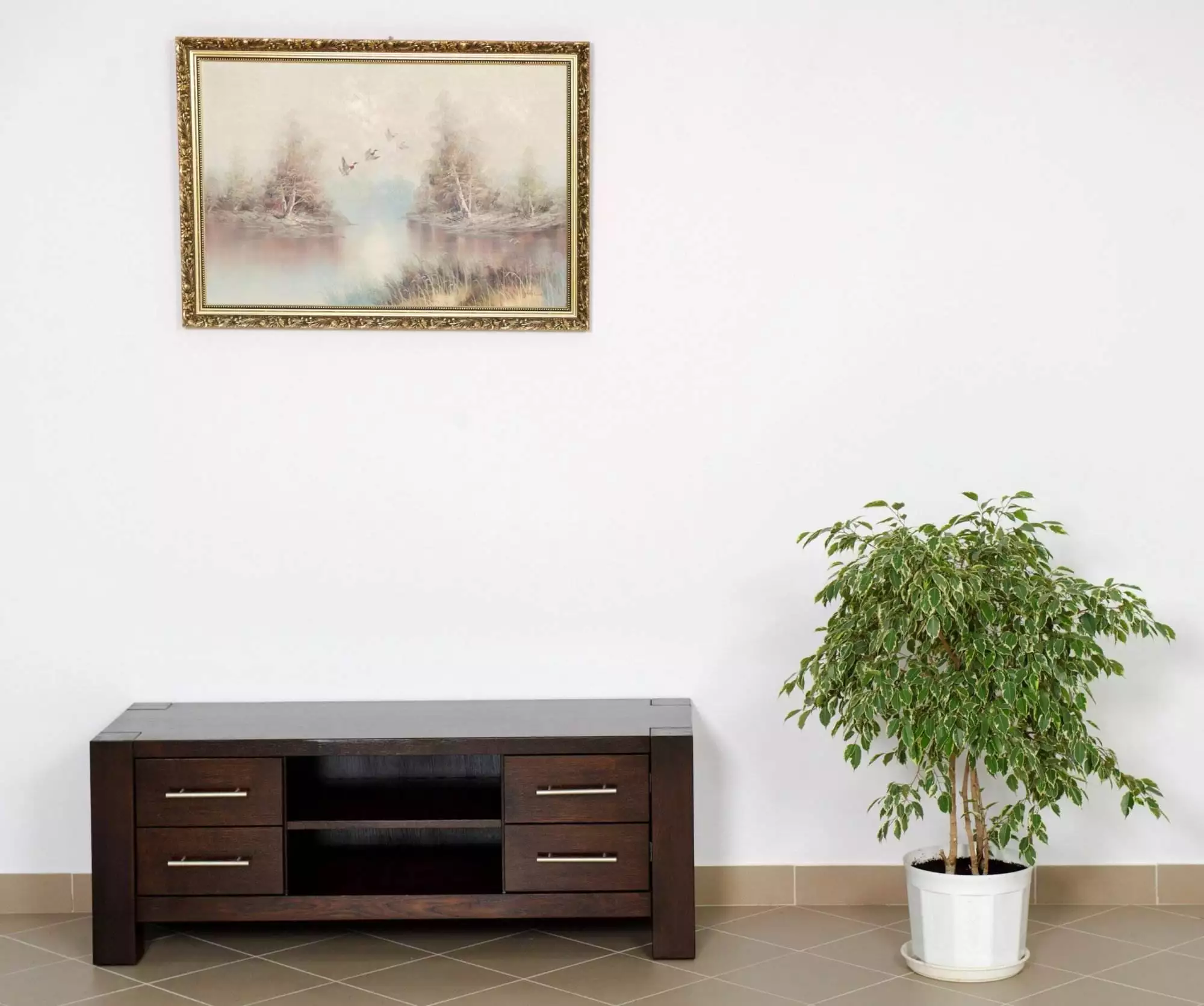 TV Stand, 4 Drawers - Image 2