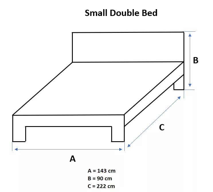 Small Double Bed - Image 5