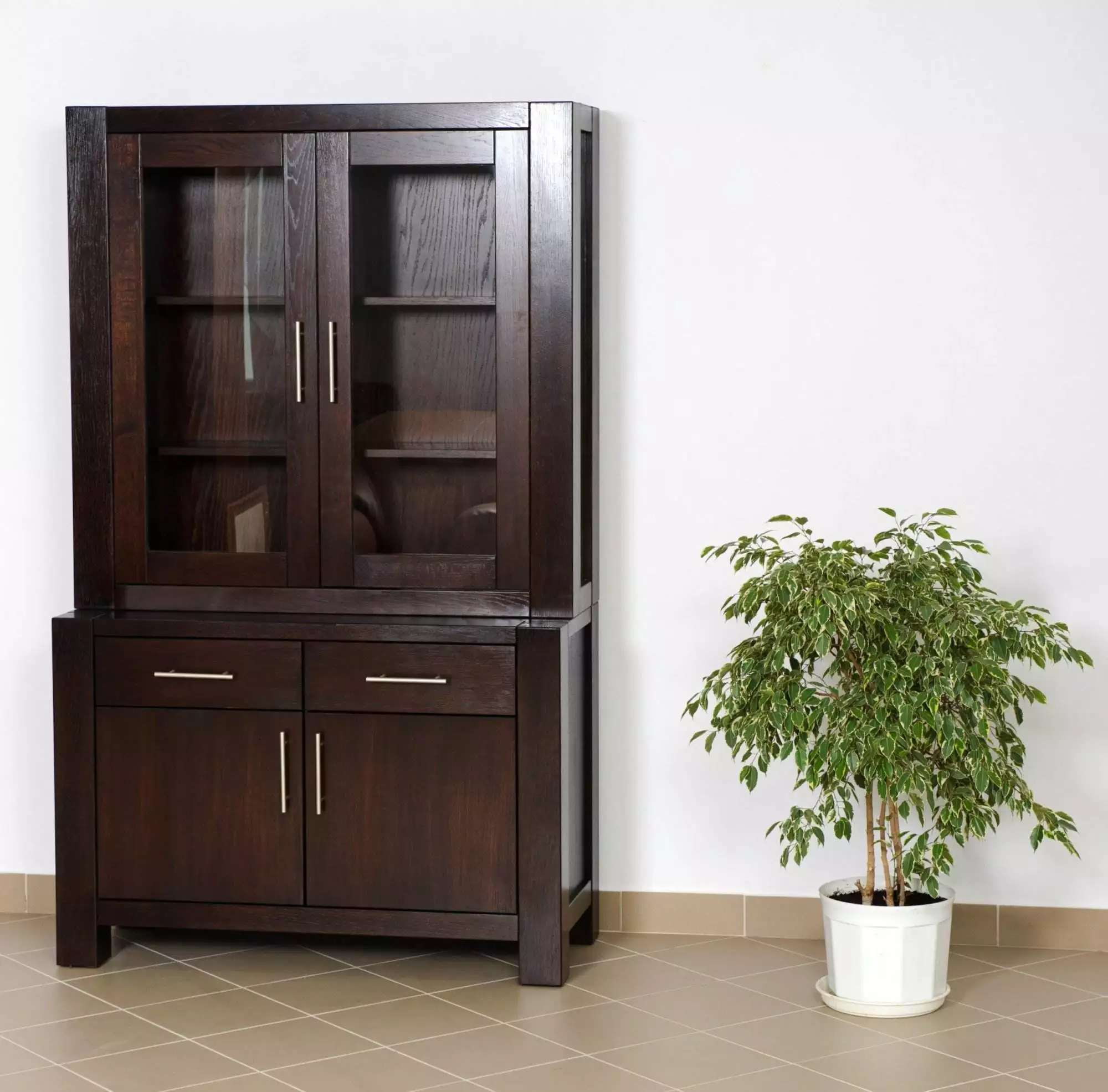 Double Display Cabinet, 4 Doors - Image 2