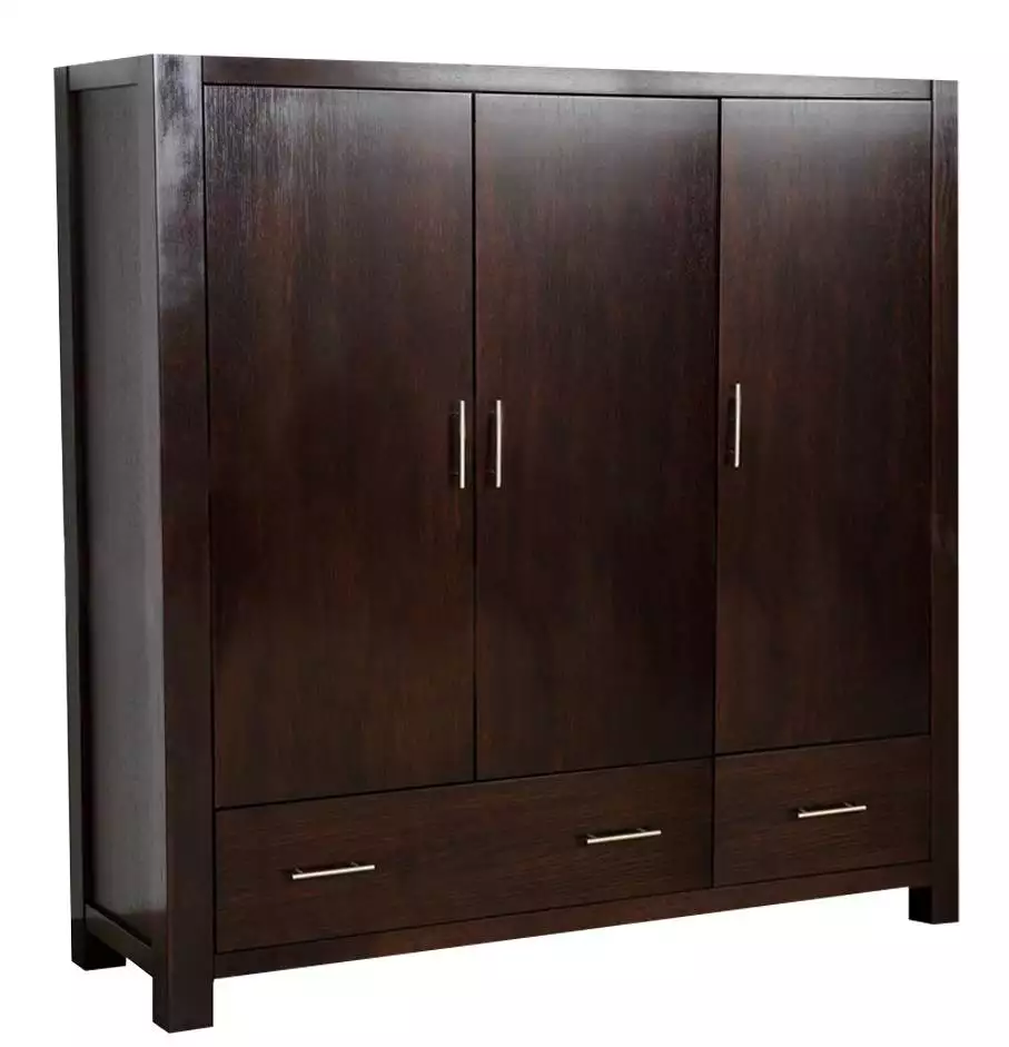 Triple Wardrobe, 3 Drawers - Image 2