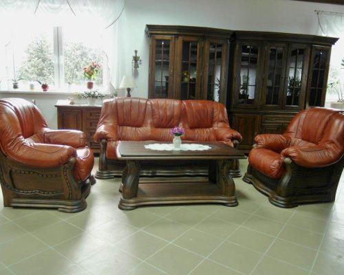 Elegant Prestige Traditional Country Sofas Real Leather or Fabric