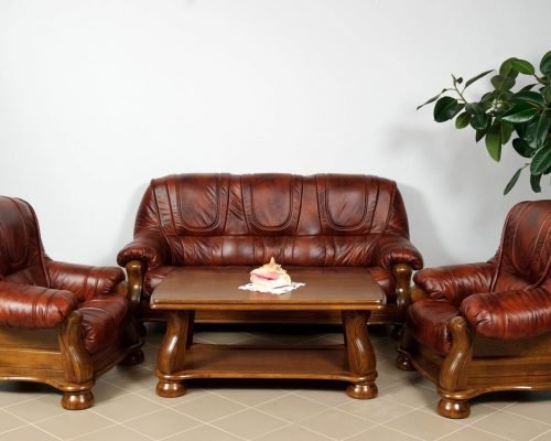Elegant Prestige Traditional Country Sofas Real Leather or Fabric